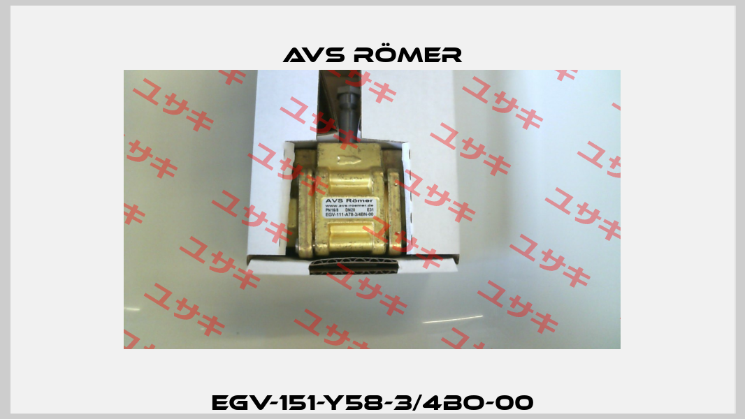 EGV-151-Y58-3/4BO-00 Avs Römer