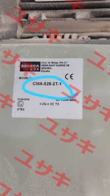 CMA-528-2T-1 II 2G c IIC T5 Sodeca