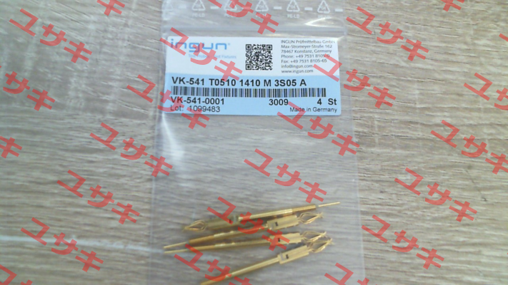 VK-541 T0510 1410 M 3S05 A Ingun