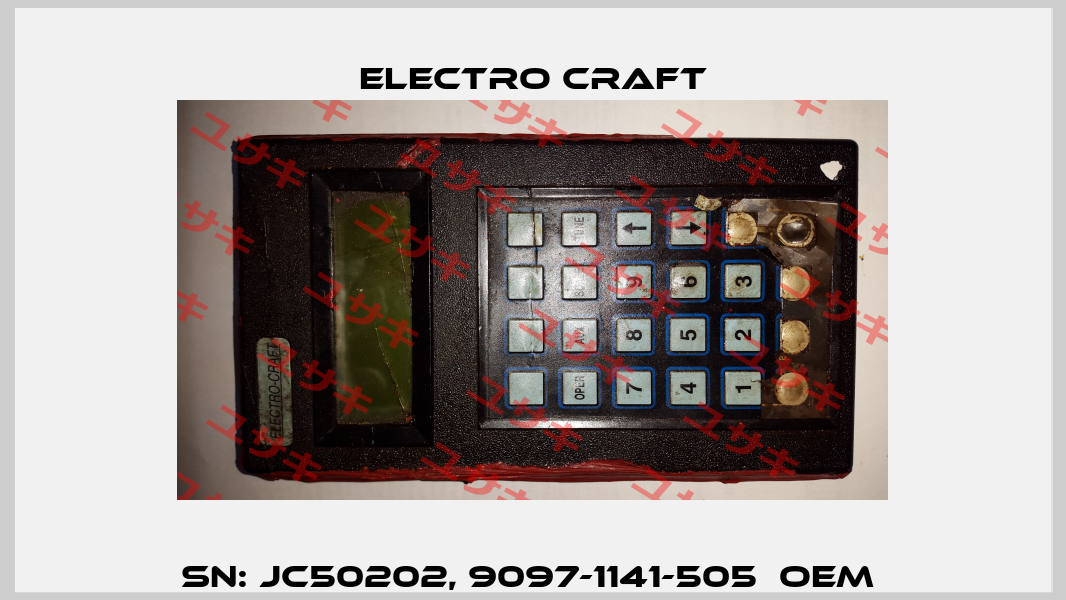 SN: JC50202, 9097-1141-505  OEM  ElectroCraft