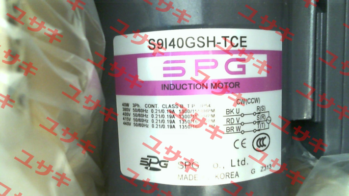 SPG S9I40GSH-TCE Spg Motor