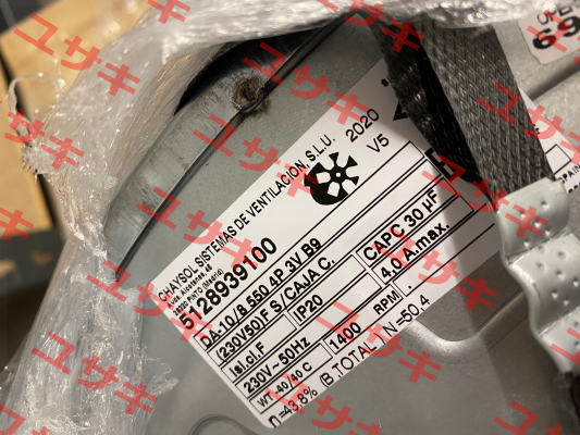 DA 10/8 550 W 4 P 3V B9 230/50 / 5128939100 Chaysol