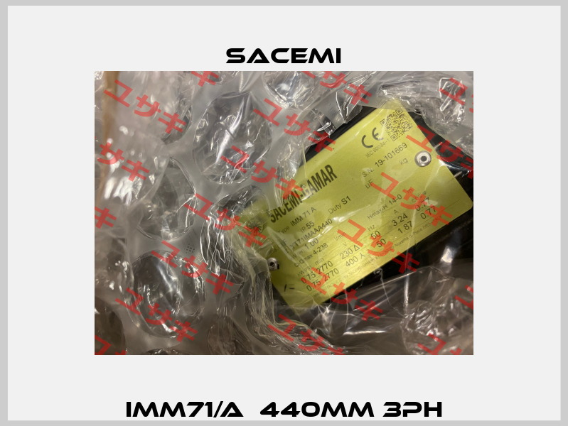 IMM71/A  440mm 3ph Sacemi