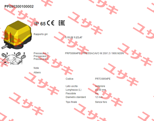 GF4C PF090300100002 Ter Tecno Elettrica Ravasi