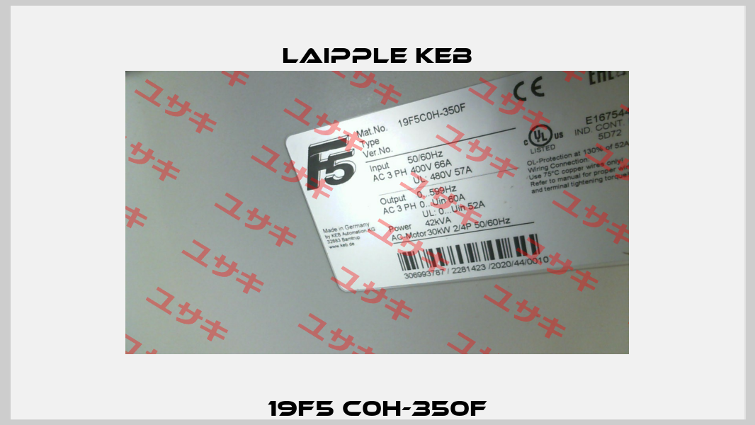 19F5 C0H-350F LAIPPLE KEB