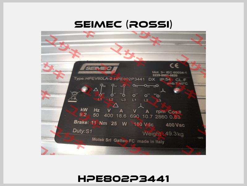 HPE802P3441 Seimec (Rossi)