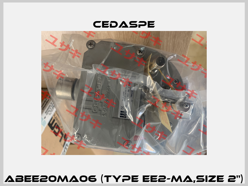 ABEE20MA06 (TYPE EE2-MA,SIZE 2") Cedaspe