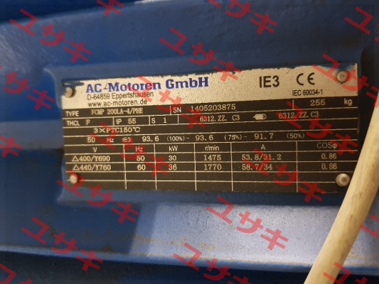 FCMP 200L-4/PHE AC Motoren