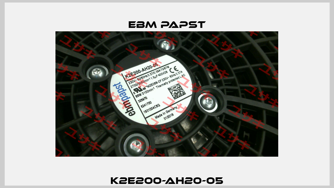 K2E200-AH20-05 EBM Papst