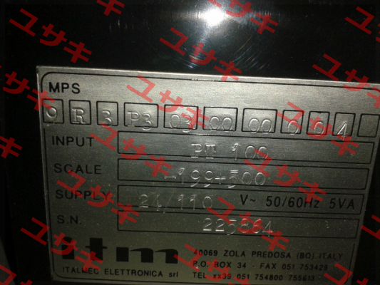  MPS9-R3-P3-03-00-00-00  ITM Italmec Elettronica