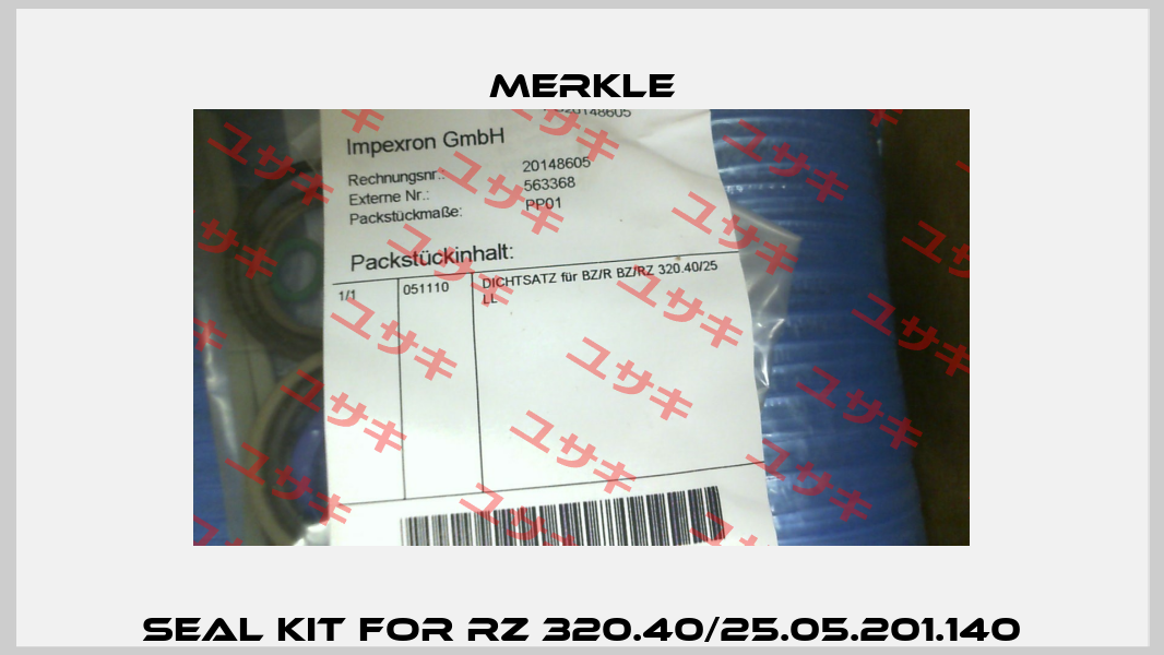Seal kit for RZ 320.40/25.05.201.140 Merkle