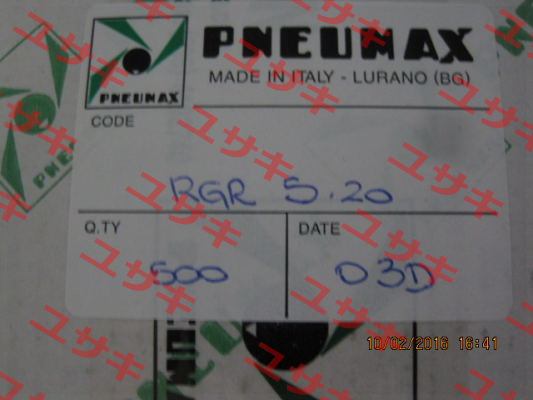 RGR5.20  Pneumax