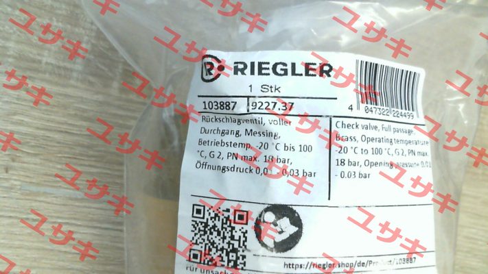 103887 / 9227.37 Riegler