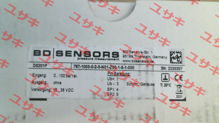 787-1003-0-2-5-N01-Z00-1-5-1-000 Bd Sensors