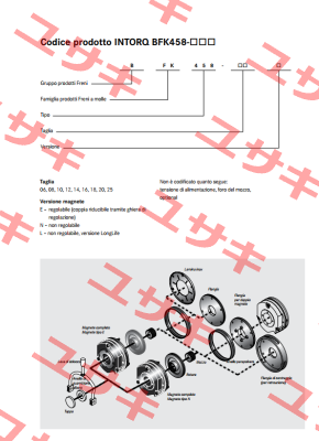 Ring for BFK458-20E Intorq