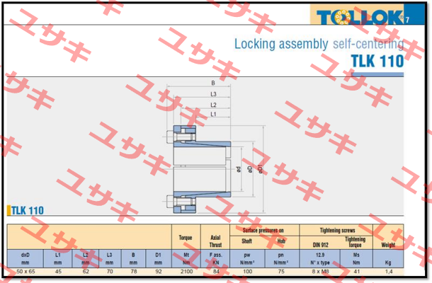 T110050X065 Tollok