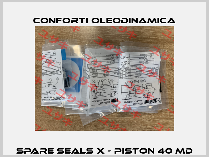 Spare Seals X - Piston 40 MD Conforti Oleodinamica