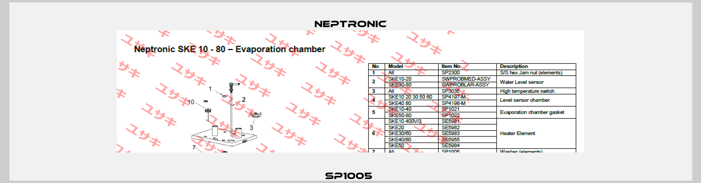 SP1005  Neptronic