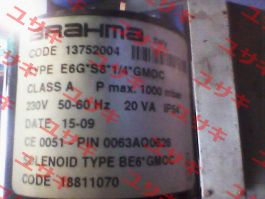 E6G*S8 R1/4" B/BE6*GMOC (81.00110) (stock) Brahma