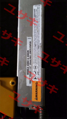 Stapling tongue for 438S2 & 438S2R   Bostitch