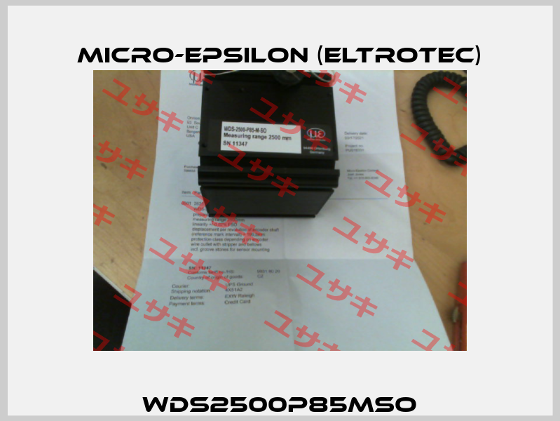 WDS2500P85MSO Micro-Epsilon (Eltrotec)