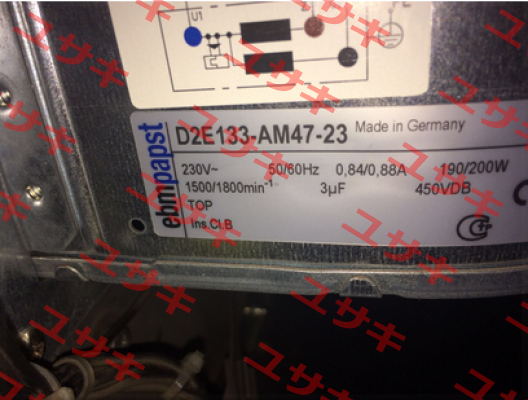 D2E133-AM47-23 EBM Papst