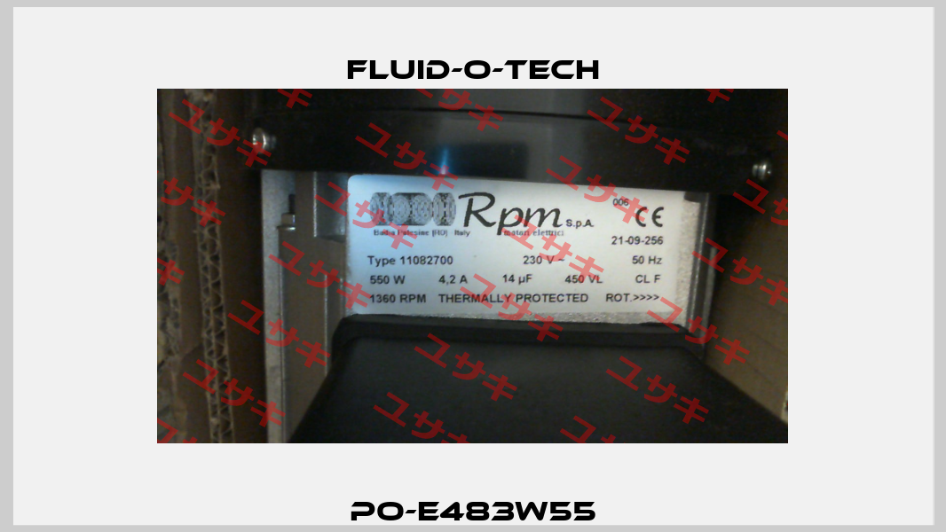 PO-E483W55 Fluid-O-Tech