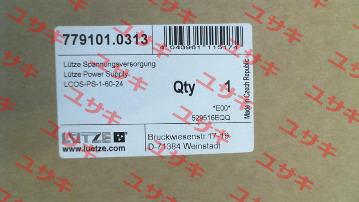 779101.0313  ( LCOS-PS-1-60-24) Luetze