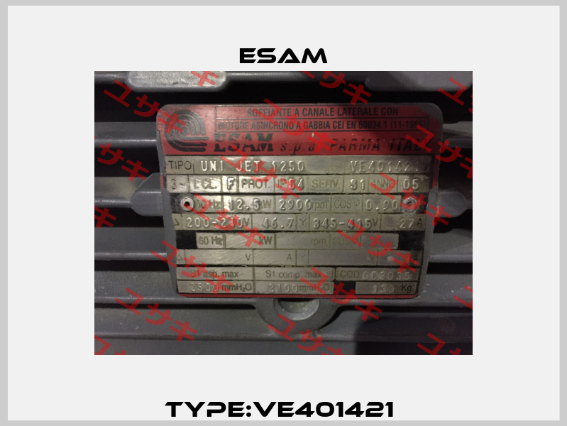 Type:VE401421  Esam