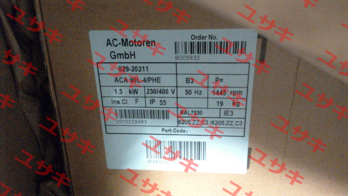 IE3AC09L4000 AC Motoren