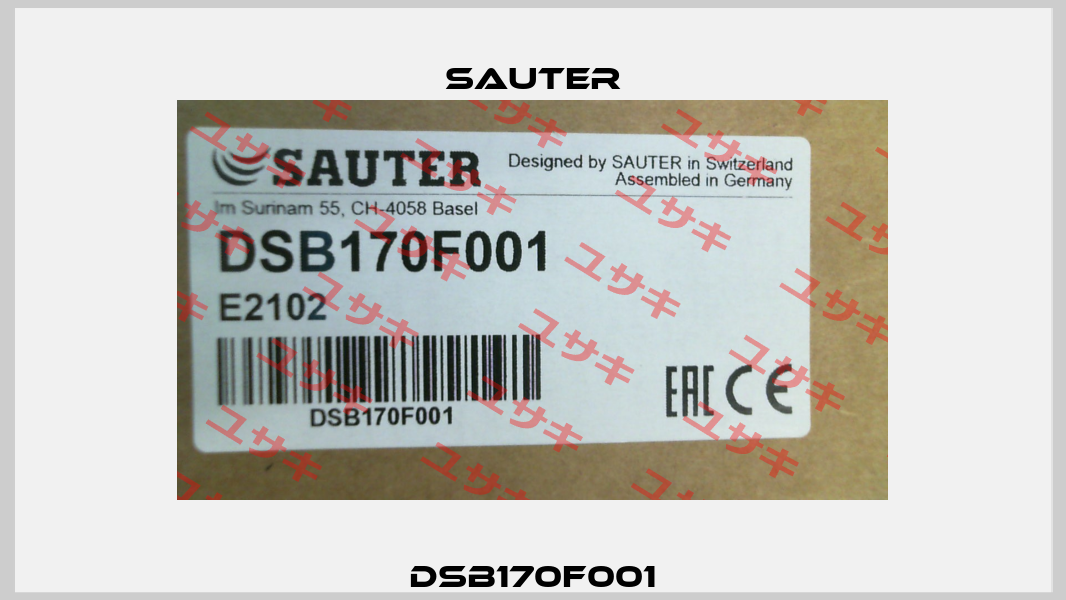 DSB170F001 Sauter