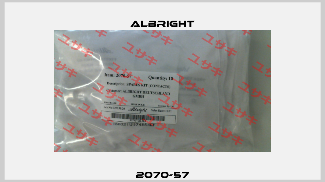 2070-57 Albright
