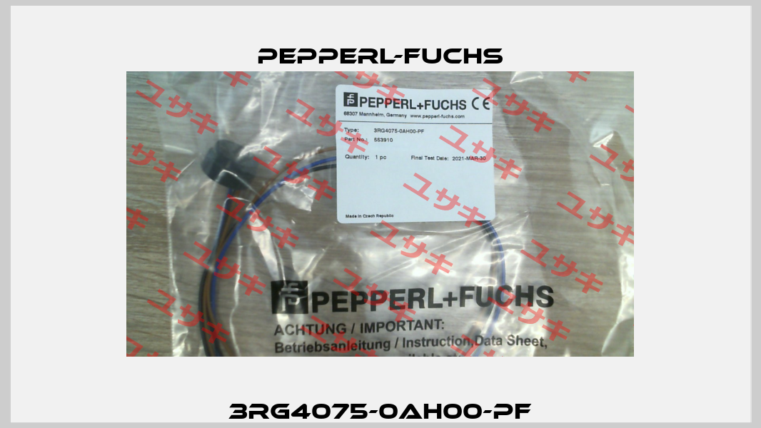3RG4075-0AH00-PF Pepperl-Fuchs