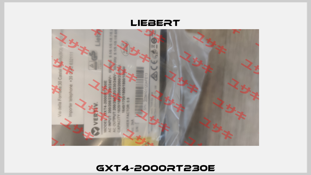GXT4-2000RT230E Liebert