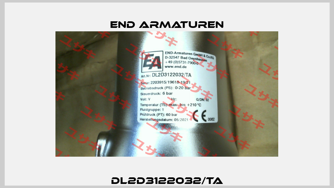 DL2D3122032/TA End Armaturen