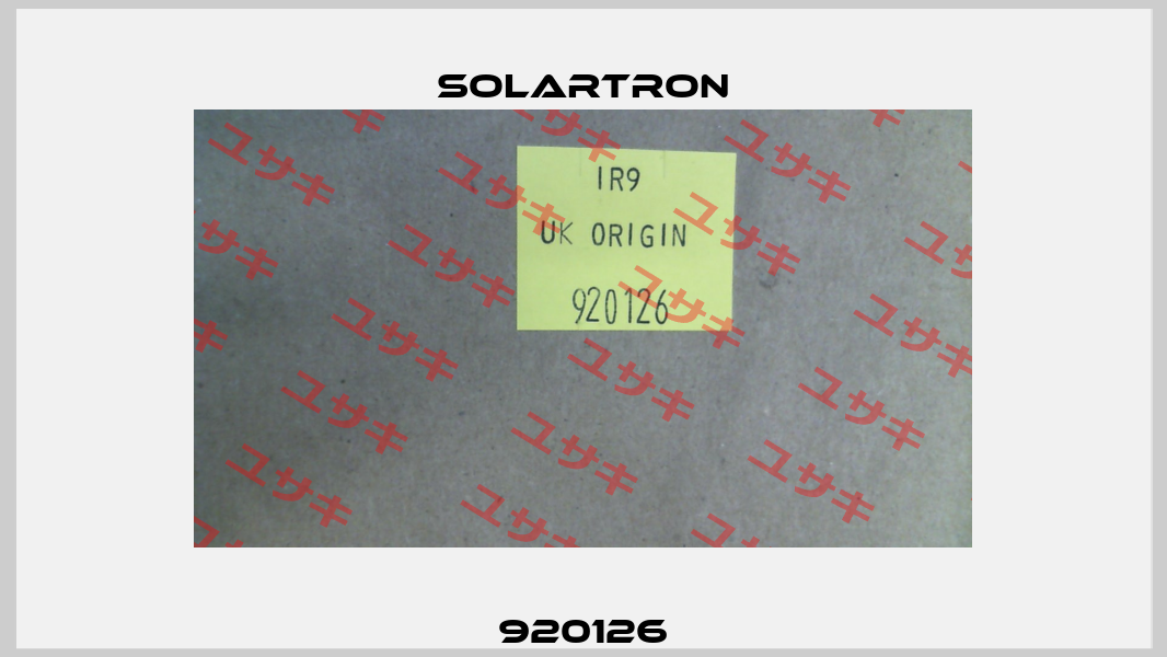 920126 Solartron