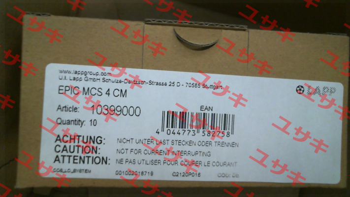 10399000 / EPIC MCS 4 CM (pack x10) Lapp Kabel