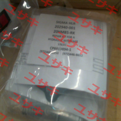 20HM85-RK Sigma Valves