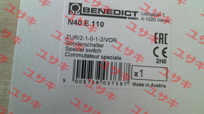 N40 E 110 Benedict
