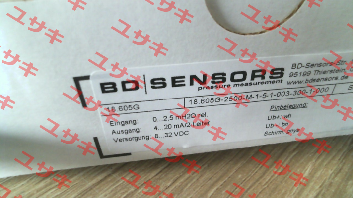 18.605G-2500-M-1-5-1-003-300-1-000 Bd Sensors