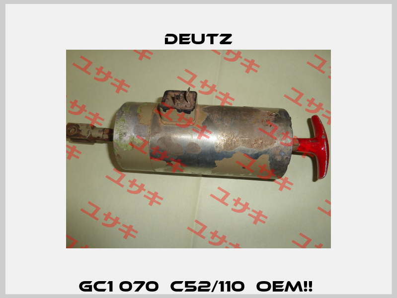 GC1 070  C52/110  OEM!!  Deutz