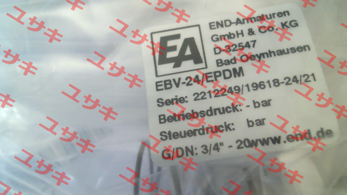 EBV-24/EPDM End Armaturen