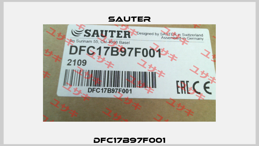 DFC17B97F001 Sauter