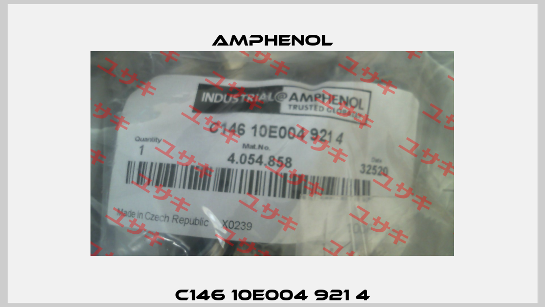C146 10E004 921 4 Amphenol