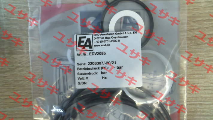 EDV2085 End Armaturen