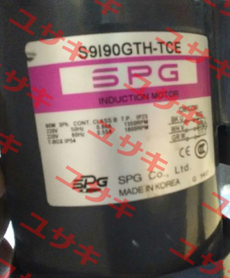 SPG S9I90GTH-TCE Spg Motor