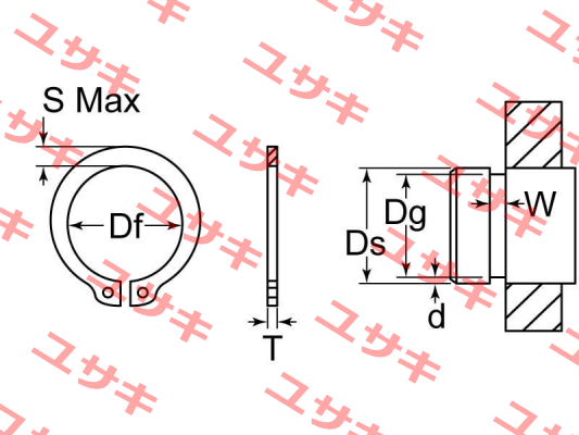 DSHR-025 Rotor Clip