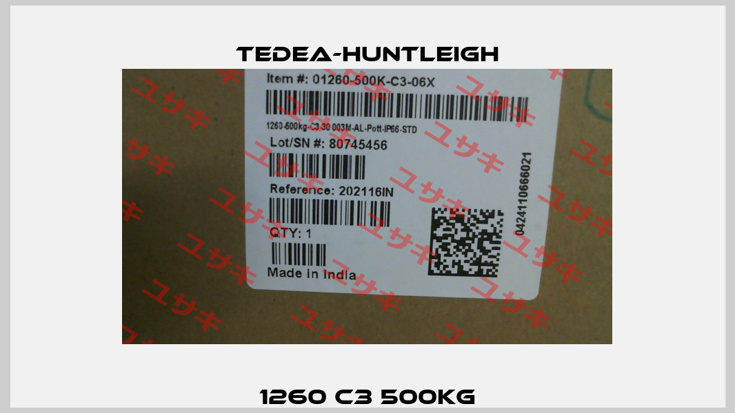 1260 C3 500kg Tedea-Huntleigh