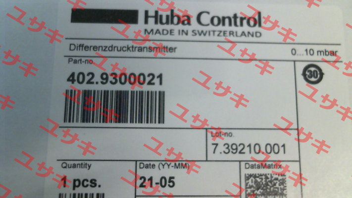 402.9300021 Huba Control