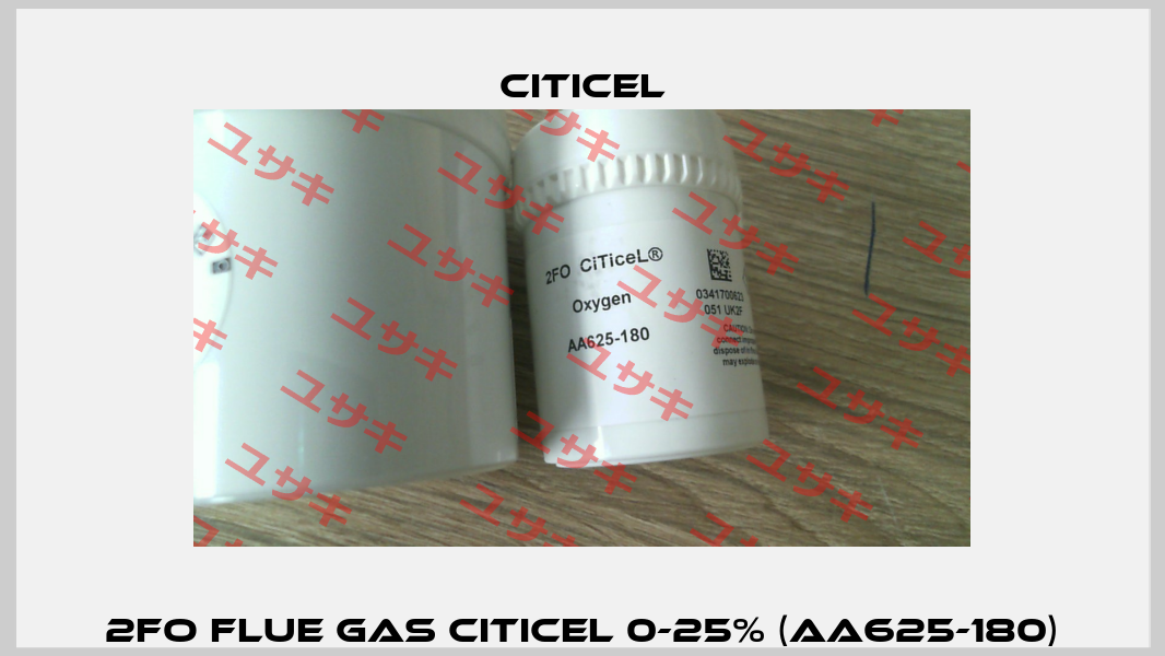 2FO Flue Gas CiTiceL 0-25% (AA625-180) Citicel